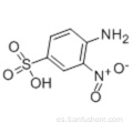 Ácido 2-nitroanilina-4-sulfónico CAS 616-84-2
